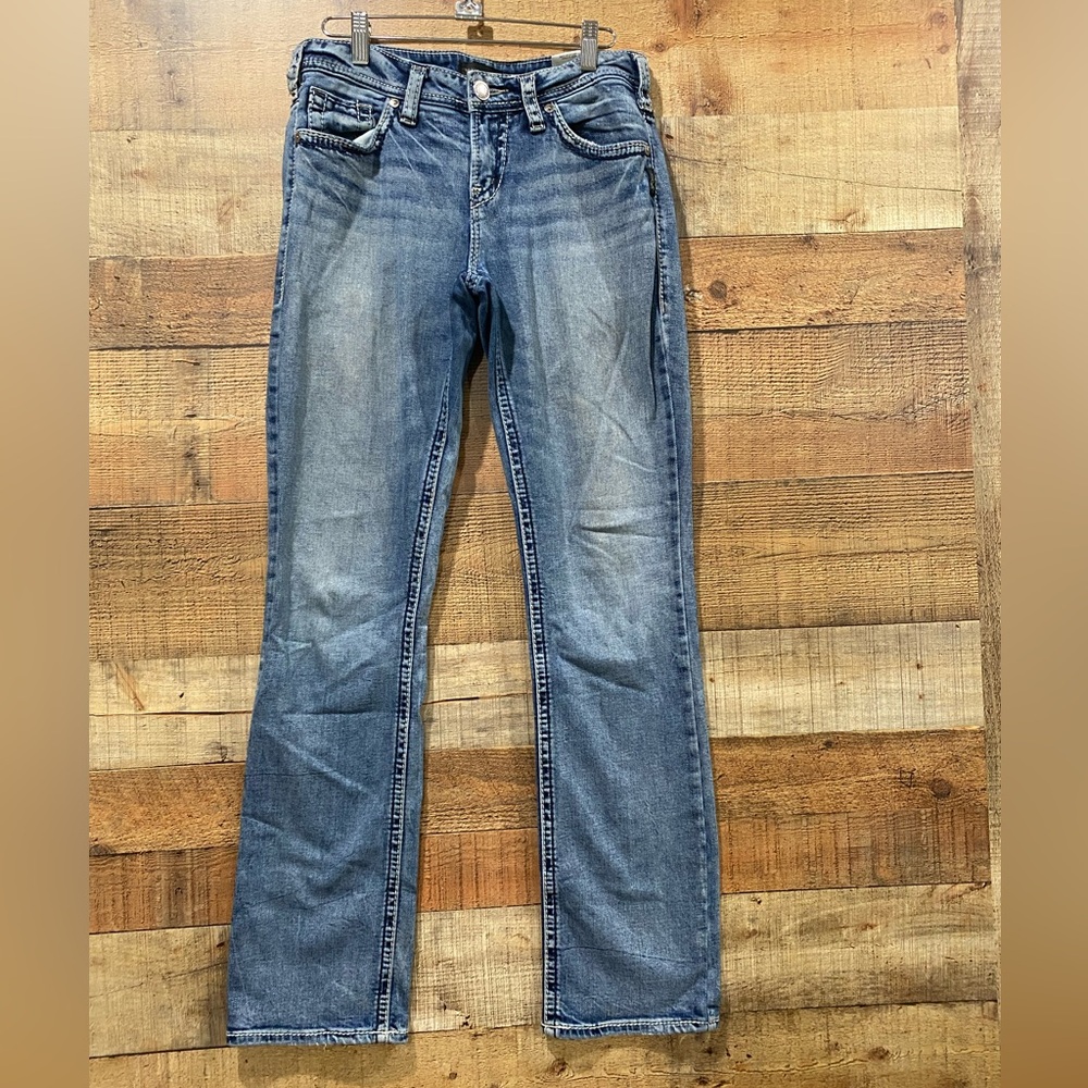 Silver Jeans Women's Suki Baby Boot Leg Jeans Size 28/33